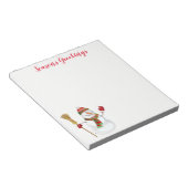 kerstlaptop notitieblok (Schuin)