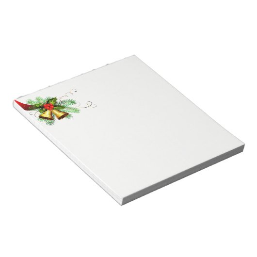 kerstlaptop notitieblok (Schuin)