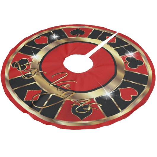 Kerstlas Vegas Style Kerstboom Rok (Gekanteld)