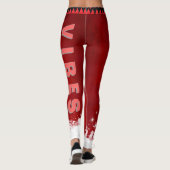 kerstlegging leggings (Achterkant)