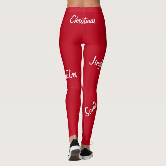 kerstleggings leggings (Achterkant)