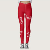 kerstleggings leggings (Voorkant)