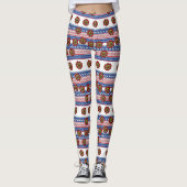 kerstLeggings Leggings (Voorkant)
