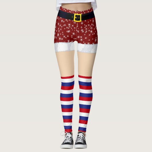 kerstleggings leggings (Voorkant)
