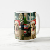 Kerstleon Koffiemok (Voorkant rechts)