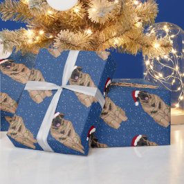 KerstLeonberger Cadeaupapier