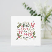 Kerstleraarscitaat (Staand voorkant)