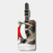 Kerstleur Bagagelabel (Voorkant verticaal)