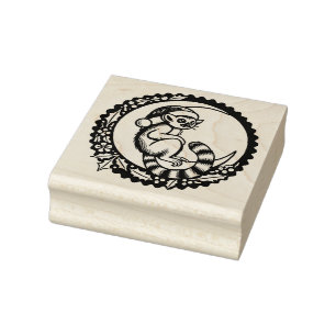 Kerstleur Rubberstempel