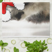 Kerstleur Theedoek (Gevouwen)