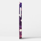 Kerstlicht achtergrond. Vakantiegloeiende grafiet Case-Mate iPhone Case (Achterkant / Links)