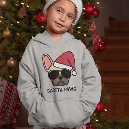 Kerstlicht Franse Bulldog Hoodie