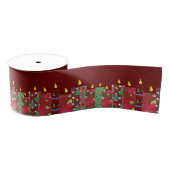 Kerstlicht Grosgrain Lint (Spoel)