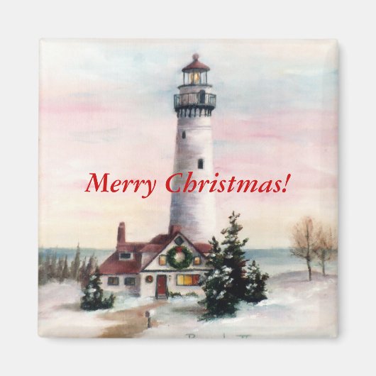 Kerstlicht Kerstmagneet Magneet (Voorkant)