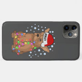 Kerstlicht met Boston Terrier Dog Vibe Case-Mate iPhone Case (Achterkant (horizontaal))
