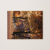 kerstlichten legpuzzel (Horizontaal)