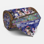 Kerstlied - Dierenfeest Stropdas (Opgerold)