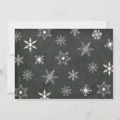 Kerstlied Kerstkaart met sleeëklokken Plat Kerstka (Achterkant)