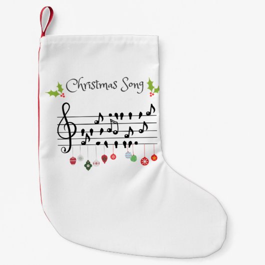 kerstlied kleine kerstsok (Voorkant)