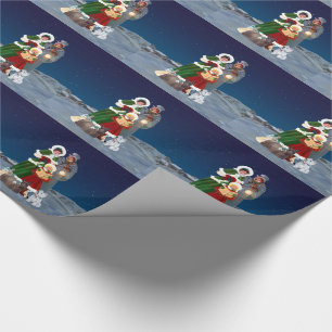 Kerstliederen Cadeaupapier