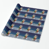 Kerstliederen Cadeaupapier (Uitgerold)