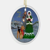 Kerstliederen Keramisch Ornament (Rechts)