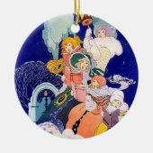 Kerstliedjes Keramisch Ornament (Voorkant)