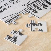 kerstliedjes legpuzzel (Zijkant)