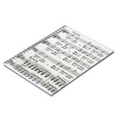 kerstliedjes notitieboek (Linkerzijde)