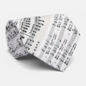 kerstliedjes stropdas (Opgerold)