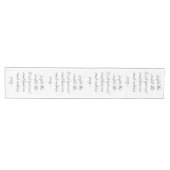 Kerstliedschrift Joy to the World Medium Tafelloper (Horizontaal)