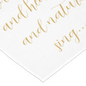 Kerstliedschrift Joy to the World Medium Tafelloper (Hoek)