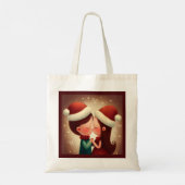 Kerstliefde 2 tote bag (Achterkant)