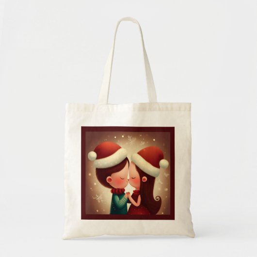 Kerstliefde 2 tote bag (Voorkant)