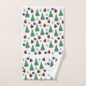 Kerstliefde Bad Handdoek (Handdoek)