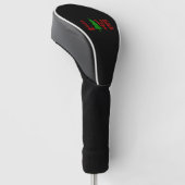 kerstliefde golfheadcover (Schuin)