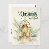 Kerstliefde is geboren John 3:16 Briefkaart (Voorkant / Achterkant)