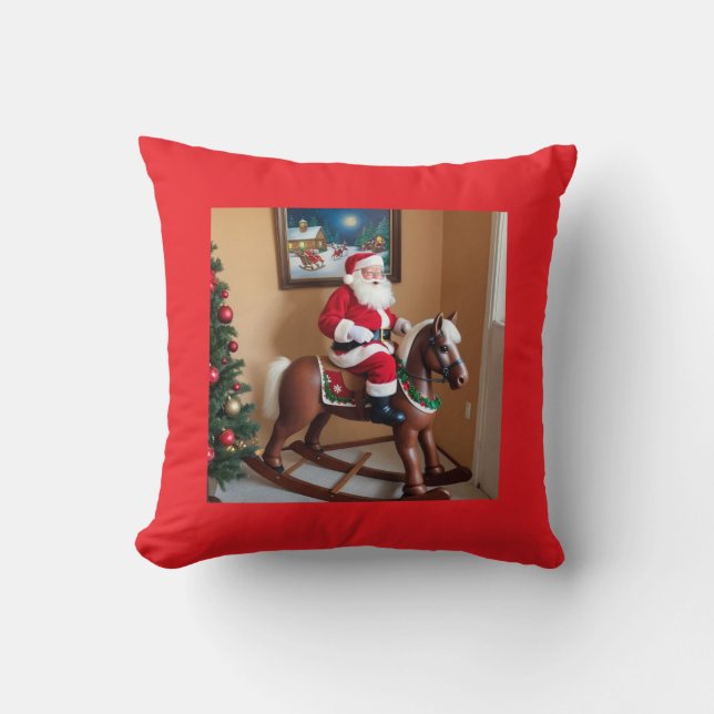 kerstliefde kussen (Voorkant)