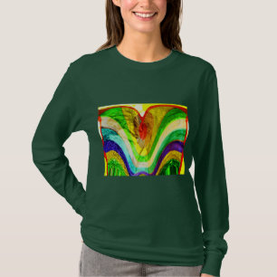 Kerstliefde mode kunst kunst kunst kunst t-shirt