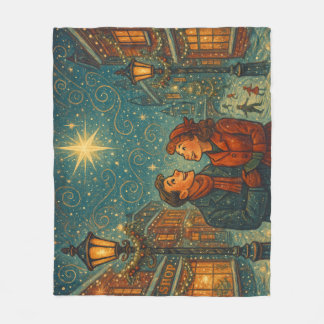 Kerstliefdesdeken Fleece Deken