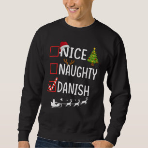 Kerstlijst Xmas Kerstman T-shirts, Leuk Stout Trui