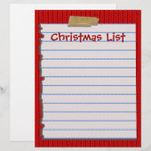 Kerstlijstbriefpapier (Voorkant / Achterkant)