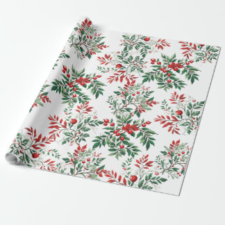 kerstlijsterbes cadeaupapier