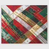 Kerstlint Cadeaupapier (Vlak)