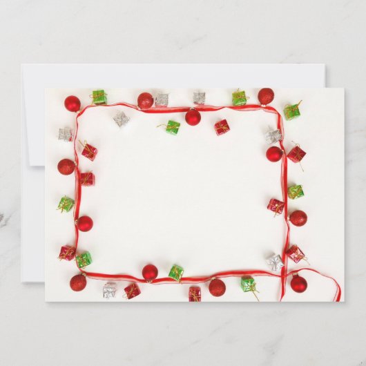 Kerstlint Kaart (Achterkant)