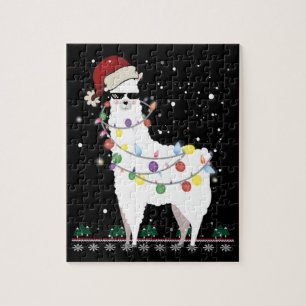 Kerstllama Legpuzzel