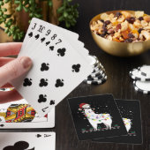 Kerstllama Pokerkaarten (Insitu)