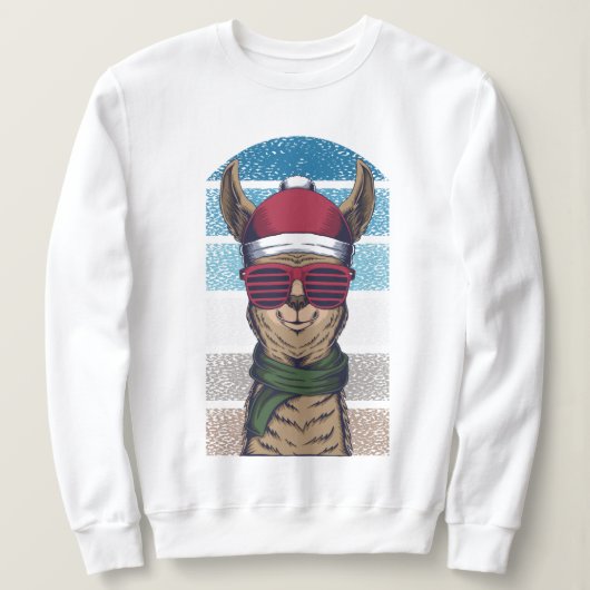 Kerstllama Trui (Design voorkant)