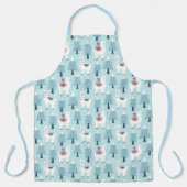 Kerstllama's Schort (Voorkant)