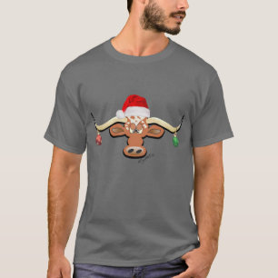 KerstLonghorn Steer T-shirt